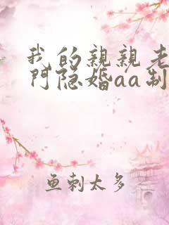 我的亲亲老婆豪门隐婚aa制