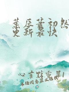 叶辰萧初然免费更新最快