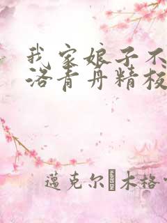 我家娘子不对劲洛青舟精校版下载