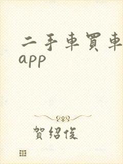 二手车买车平台app
