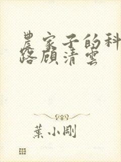 农家子的科举之路顾清云