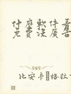 什么软件看小说免费没广告