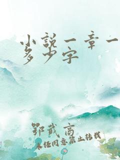 小说一章一般写多少字