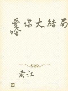爱你大结局讲了啥