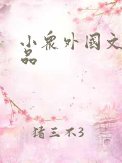 小众外国文学作品 小众外国文学作品
