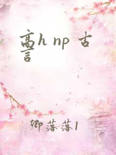 高h np 古言