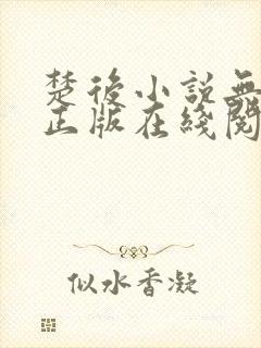 楚后小说无删减正版在线阅读 楚后小说无删减正版在线阅读
