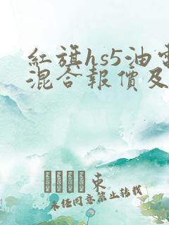 红旗hs5油电混合报价及图片