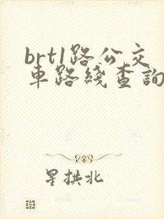 brt1路公交车路线查询