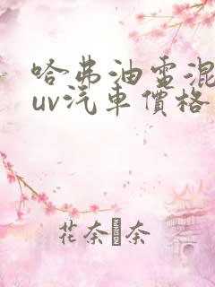 哈弗油电混动suv汽车价格