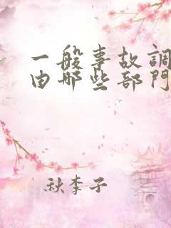 一般事故调查组由哪些部门组织