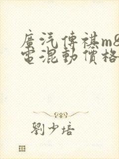广汽传祺m8油电混动价格