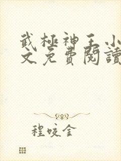 武极神王小说全文免费阅读 武极神王小说全文免费阅读