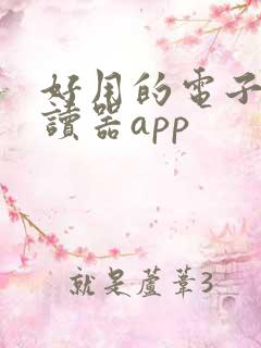 好用的电子书阅读器app