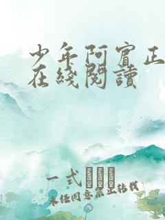 少年阿宾正小说在线阅读