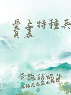 爱上特种兵 演员表