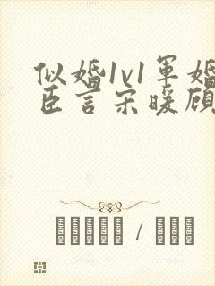 似婚1v1军婚臣言宋暖顾时免费阅读