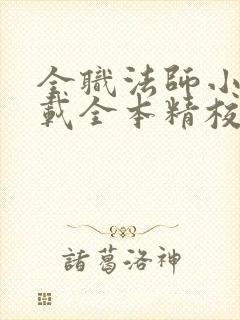 全职法师小说下载全本精校 全职法师小说下载全本精校