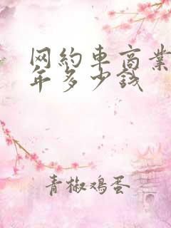 网约车商业险一年多少钱 网约车商业险一年多少钱