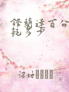 锋兰达百公里油耗多少