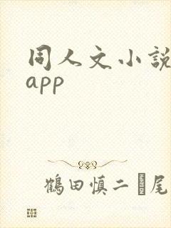 同人文小说软件app