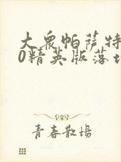 大众帕萨特330精英版落地多少钱