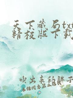 天下藏局txt精校版下载