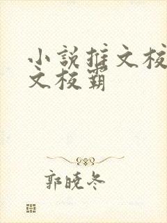小说推文校园甜文校霸