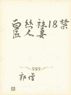白丝袜18禁一区人妻