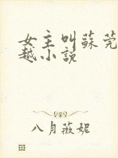 女主叫苏莞的穿越小说