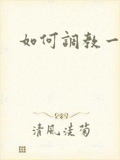 如何调教一个m