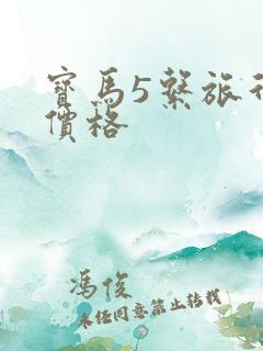 宝马5系旅行车价格