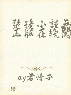 楚后小说无删减正版在线阅读 楚后小说无删减正版在线阅读