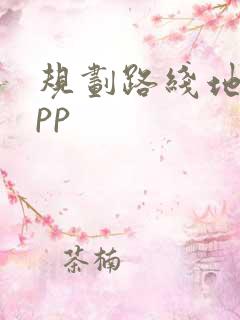 规划路线地图app