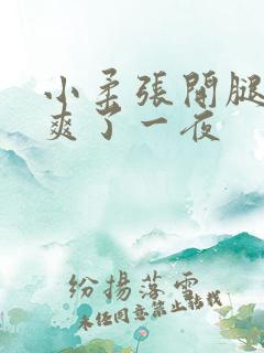 小柔张开腿让我爽了一夜 小柔张开腿让我爽了一夜