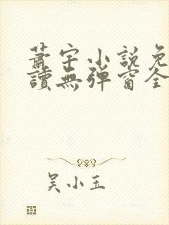 萧宇小说免费阅读无弹窗全文