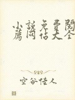 小说免费阅读推荐网站大全