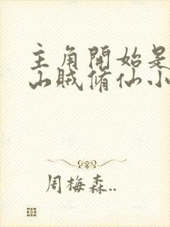 主角开始是个小山贼修仙小说