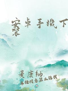 安卓手机下载安装