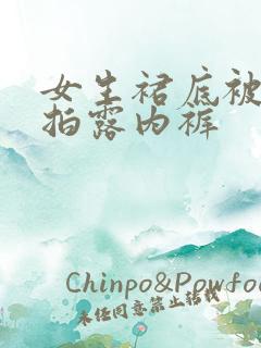 女生裙底被人偷拍露内裤