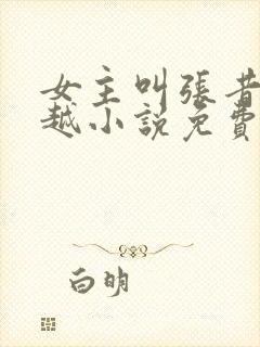 女主叫张昔年穿越小说免费阅读