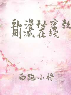 韩漫秘密教学未删减在线 韩漫秘密教学未删减在线