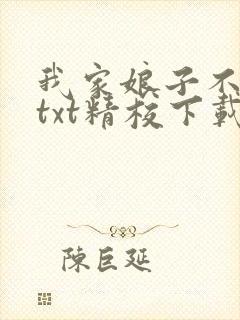 我家娘子不对劲txt精校下载