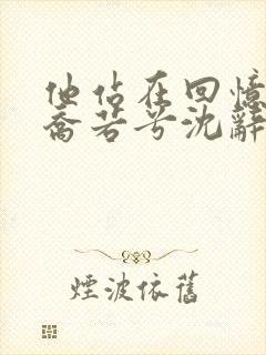 他站在回忆尽头乔若兮沈辞安小说