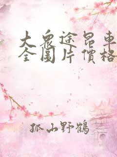 大众途昂车型大全图片价格及报价