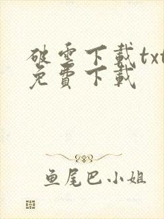 破云下载txt免费下载