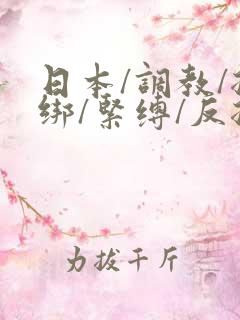 日本/调教/捆绑/紧缚/反捆绑