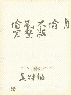 偷风不偷月番外完整版