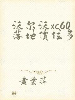 沃尔沃xc60落地价位多少