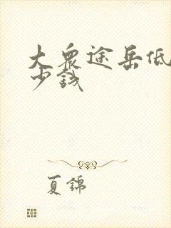 大众途岳低配多少钱